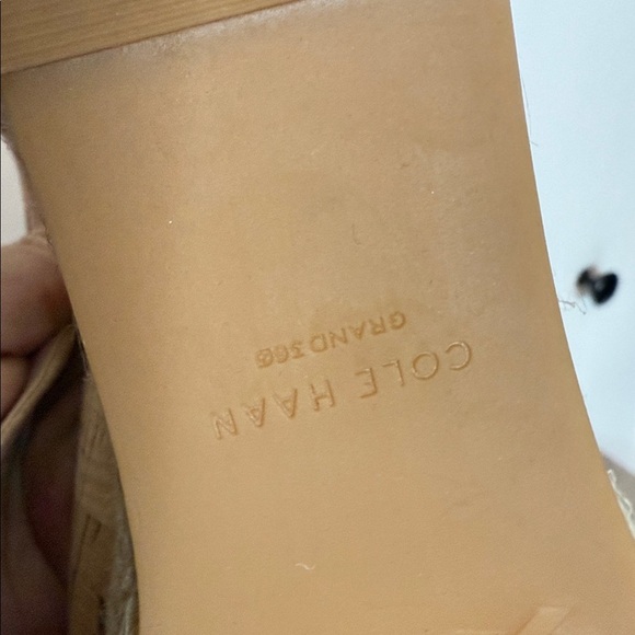 Cole Haan Cork Wedge Espadrille Slingbacks - 7 - Picture 7 of 8